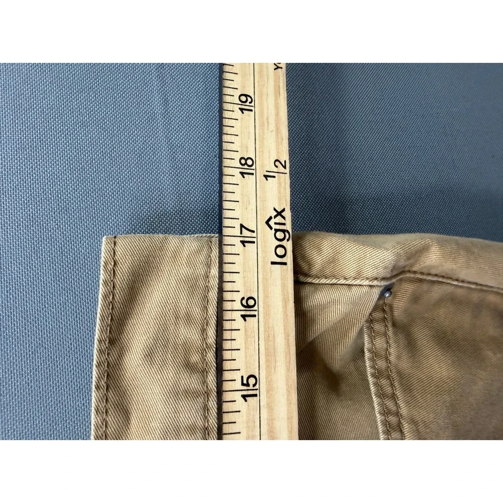 Levi's 514 Straight Fit Pants Mens Tan Khaki‎ WaterLess 34x29
